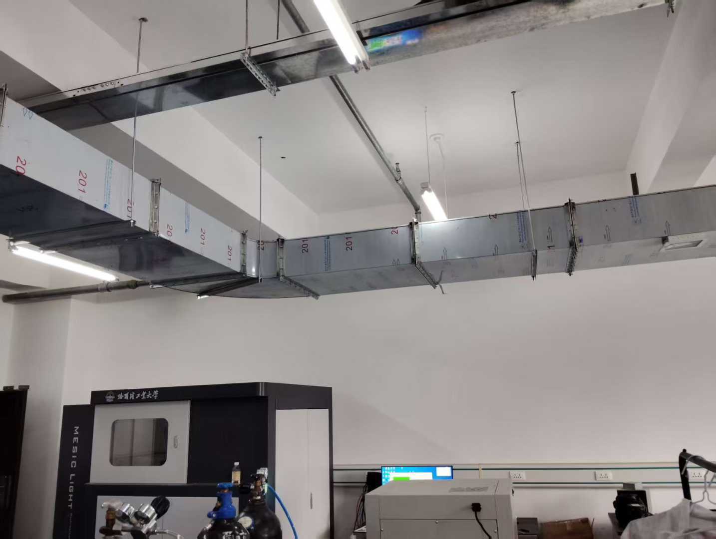 工业厂房通风排烟系统安装施工