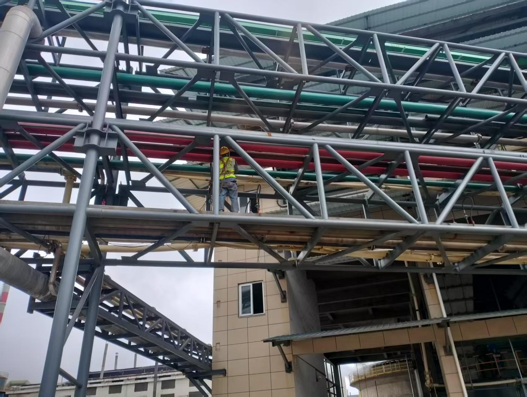 工业厂房钢结构防腐油漆翻新施工技术