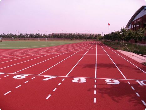 硅PU塑胶跑道（新疆塔城第一高级中学）